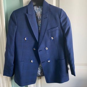 BERGAMO KIDS BY MILANO BOYS STUNNING DOUBLE BREASTED BLAZER ONLY SIZE 10